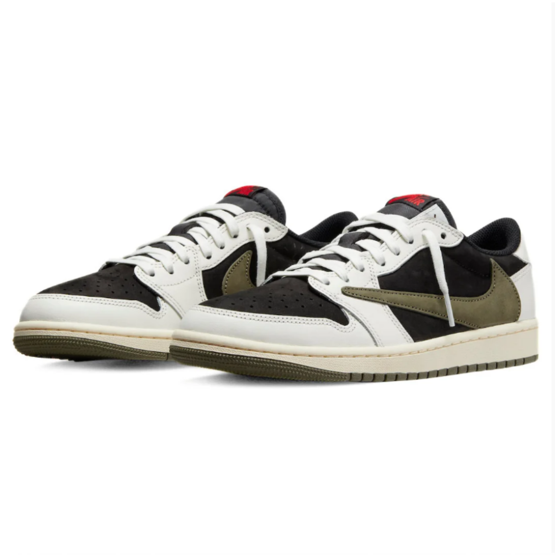 Tênis Nike Air Jordan Low OG Travis Scott ‘Olive’